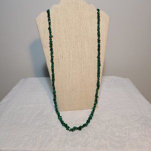 Malachite necklace